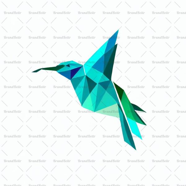 Geometrischer Kolibri